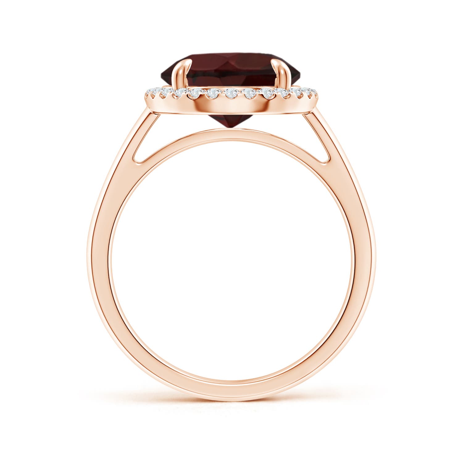 A - Garnet / 4.67 CT / 14 KT Rose Gold