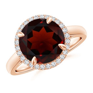 Round AA Garnet