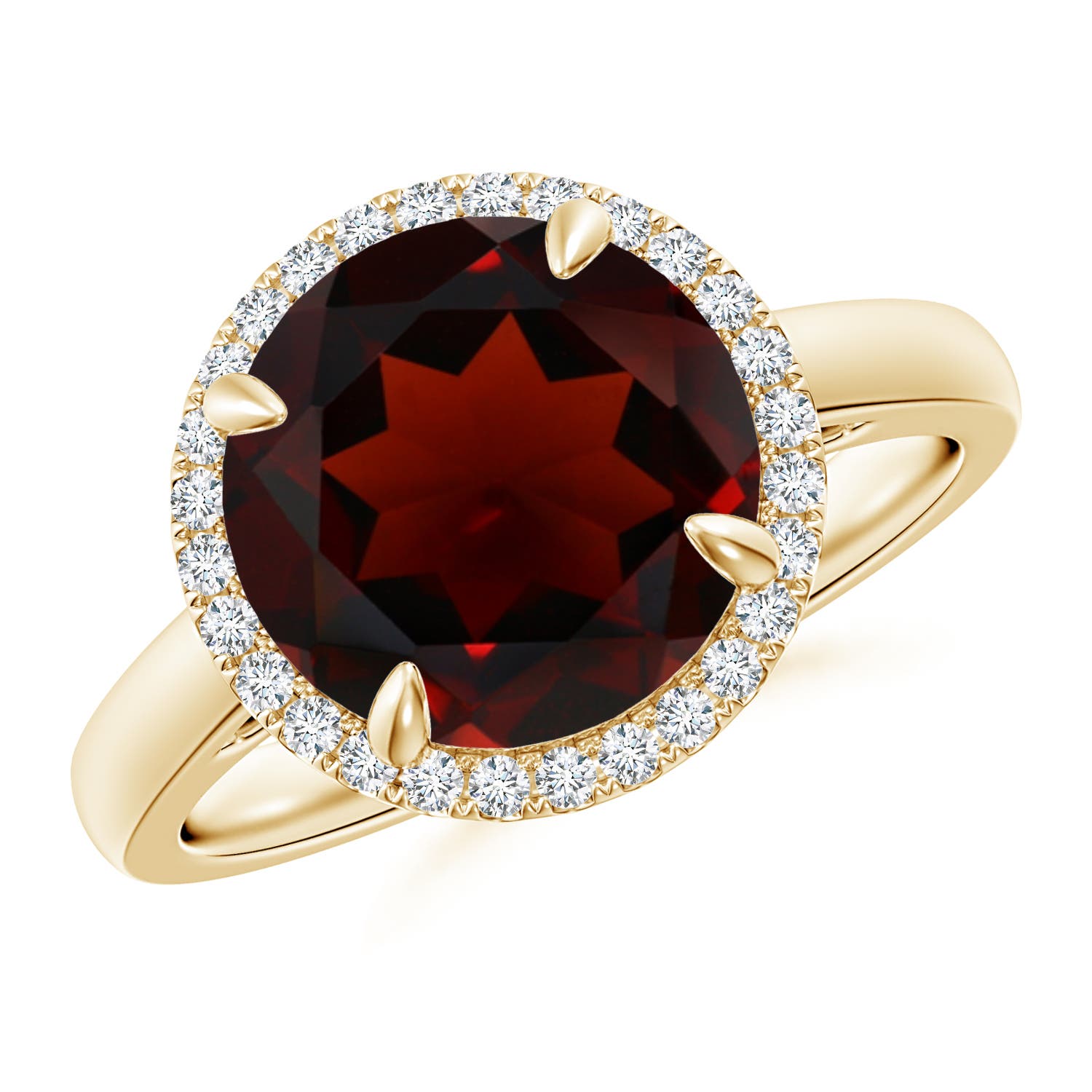 AA - Garnet / 4.67 CT / 14 KT Yellow Gold