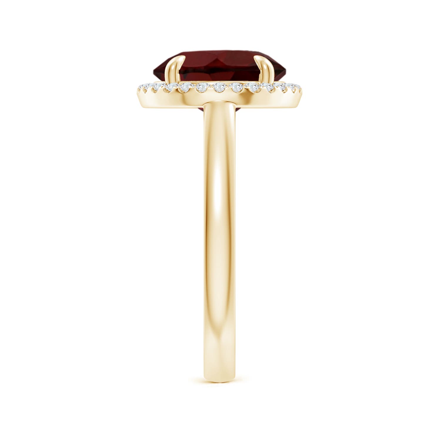 AA - Garnet / 4.67 CT / 14 KT Yellow Gold