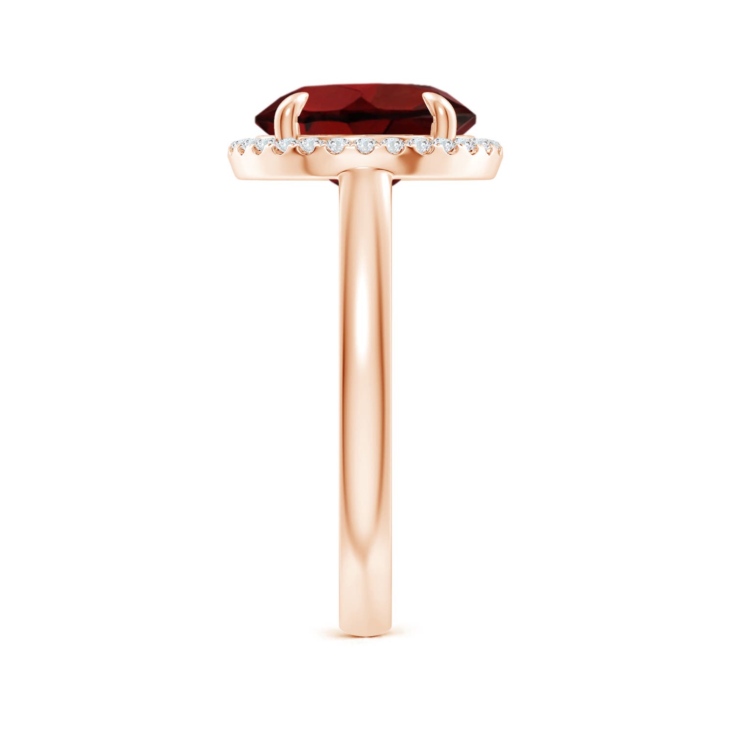 AAA - Garnet / 4.67 CT / 14 KT Rose Gold