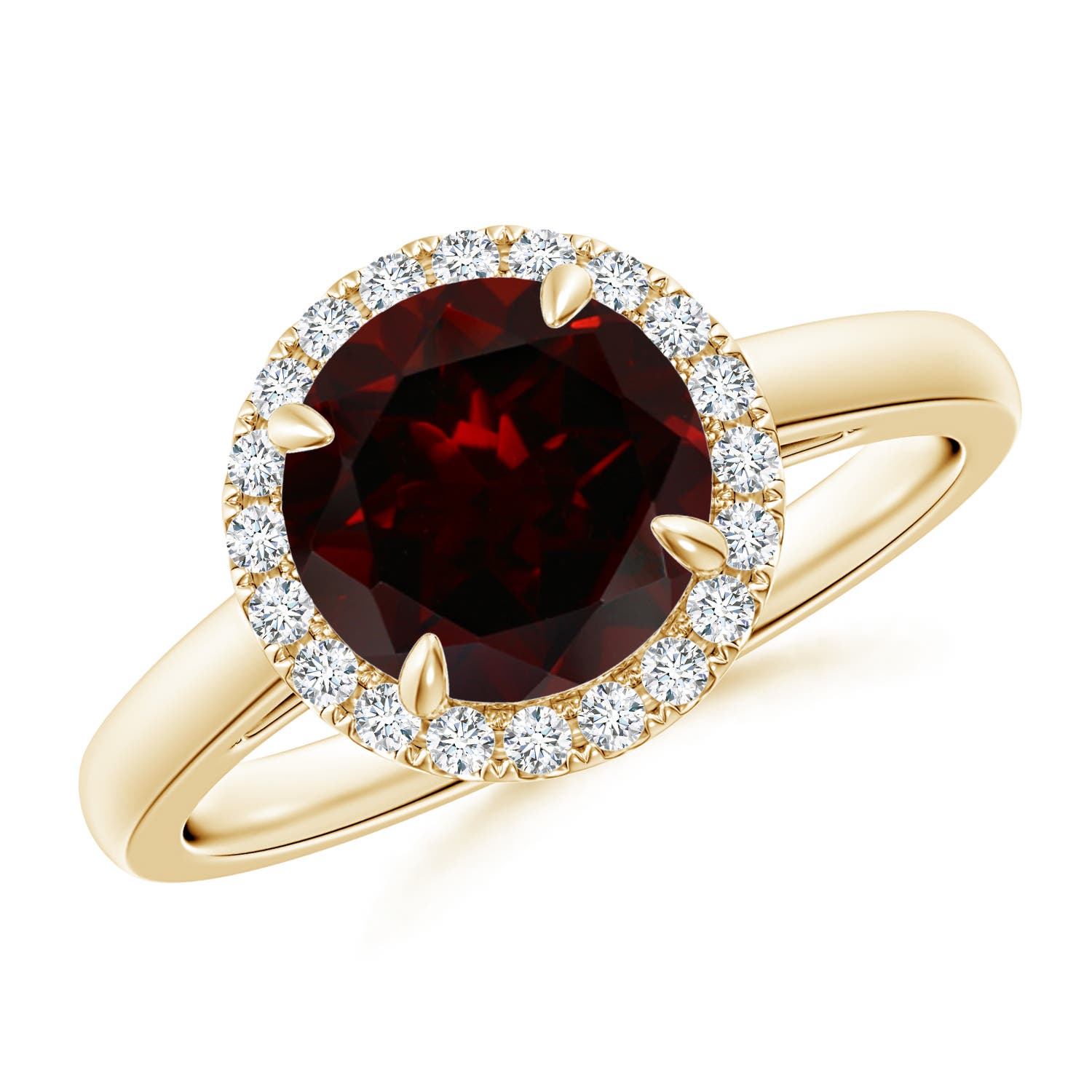 A - Garnet / 2.36 CT / 14 KT Yellow Gold