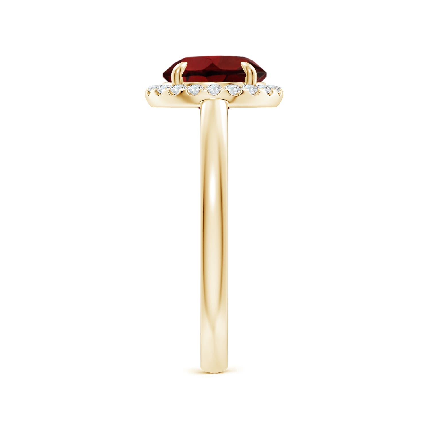 AAA - Garnet / 2.36 CT / 14 KT Yellow Gold