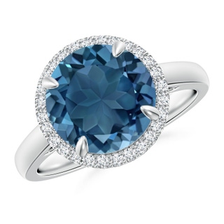 Round AA London Blue Topaz