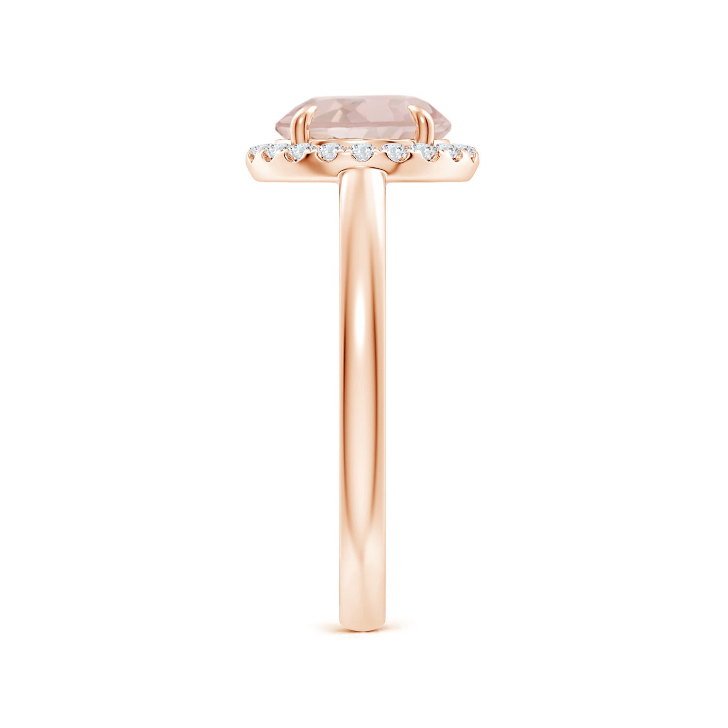 A - Morganite / 1.81 CT / 14 KT Rose Gold