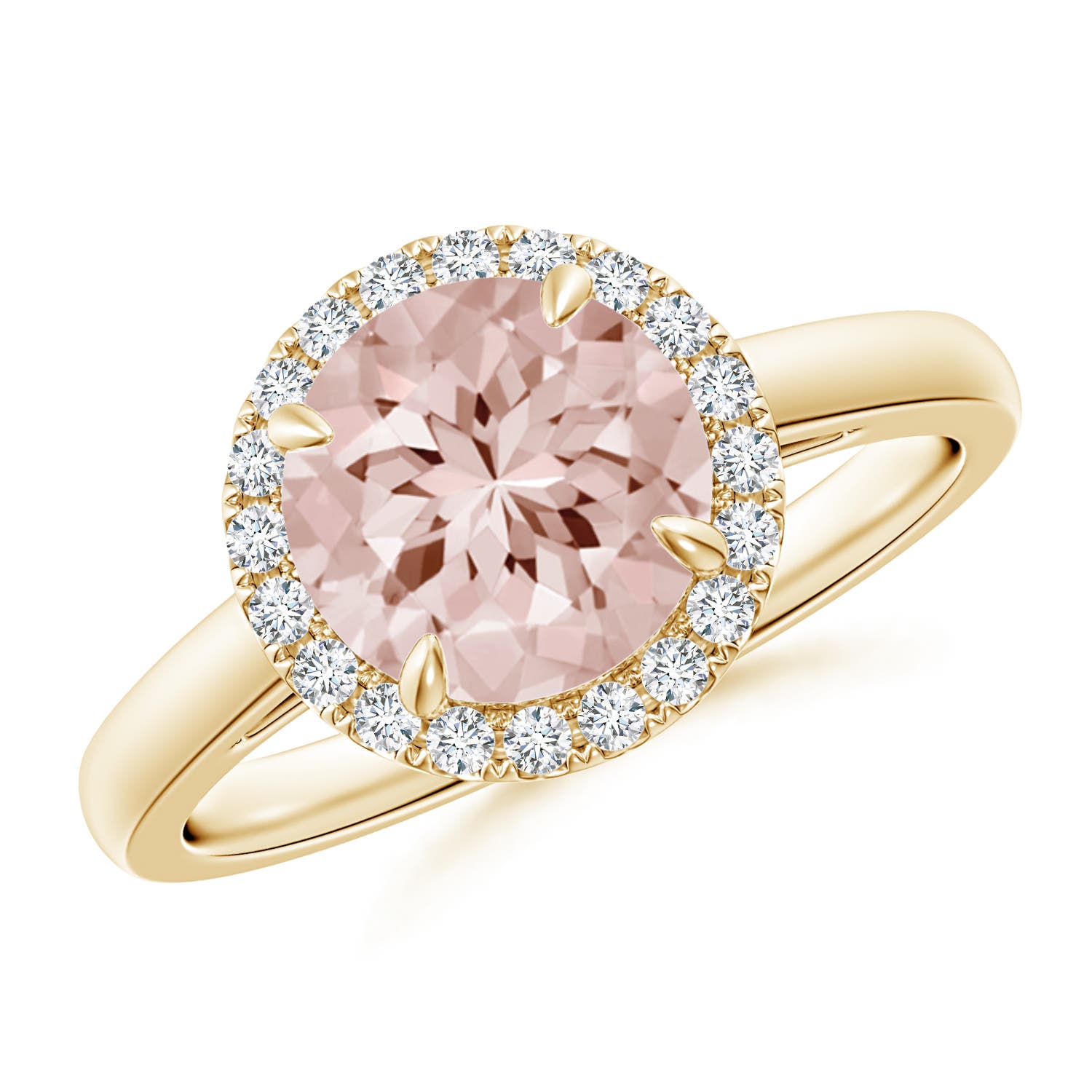 AA - Morganite / 1.81 CT / 14 KT Yellow Gold