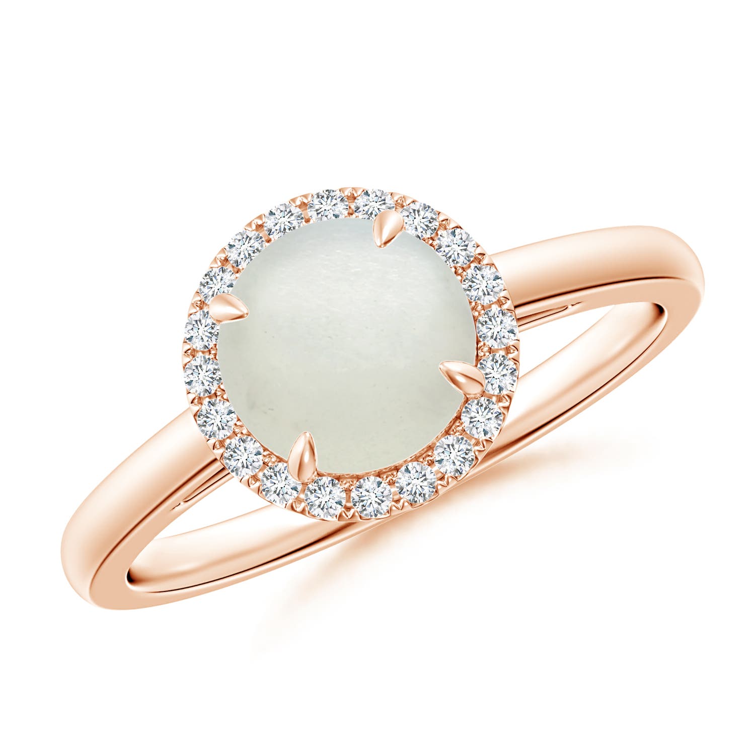 AA - Moonstone / 1.37 CT / 14 KT Rose Gold