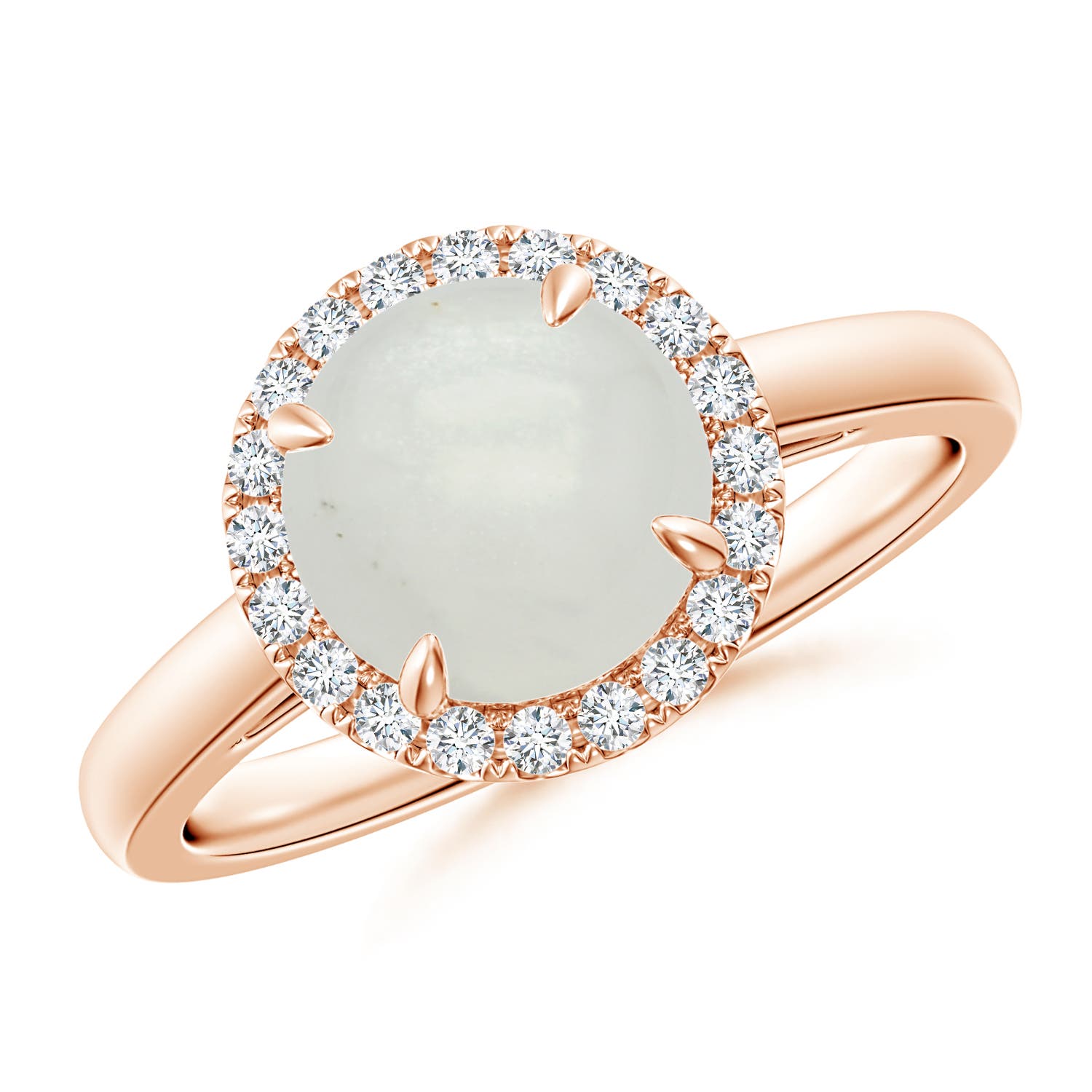 A - Moonstone / 2.06 CT / 14 KT Rose Gold