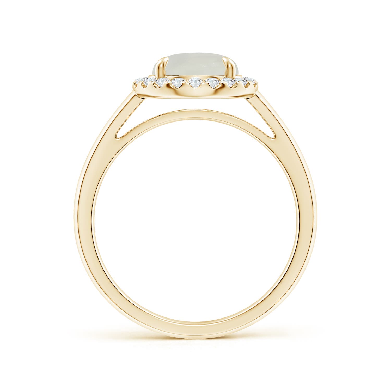 AAA - Moonstone / 2.06 CT / 14 KT Yellow Gold