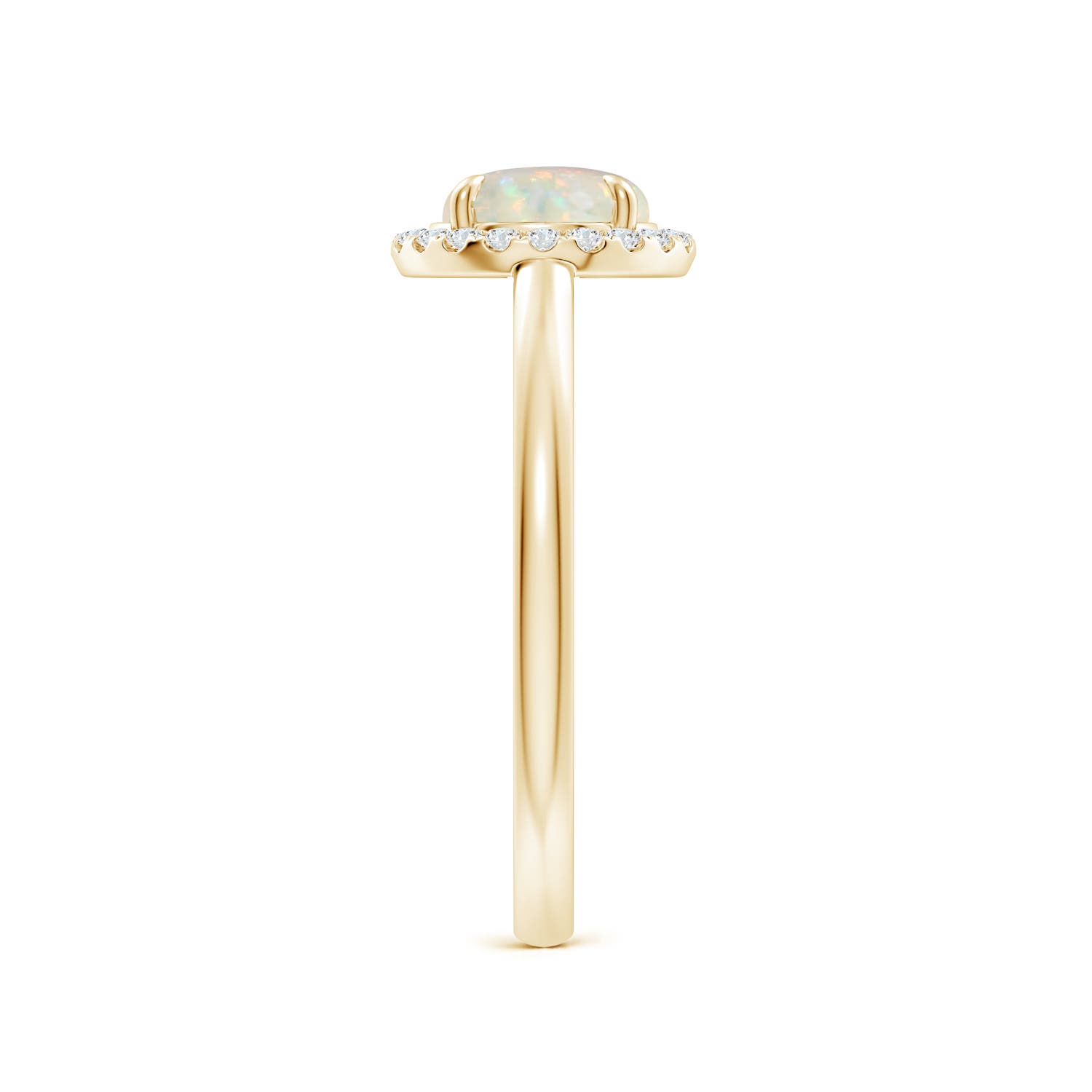 AAA - Opal / 0.87 CT / 14 KT Yellow Gold