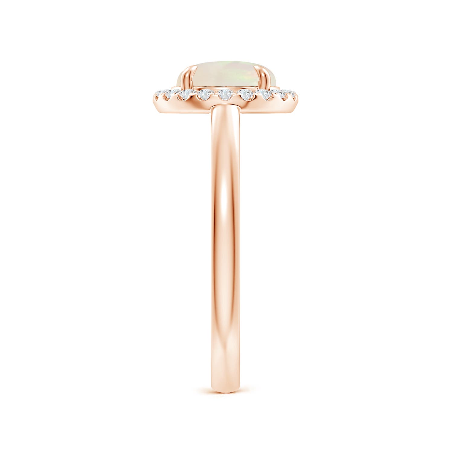 A - Opal / 1.31 CT / 14 KT Rose Gold