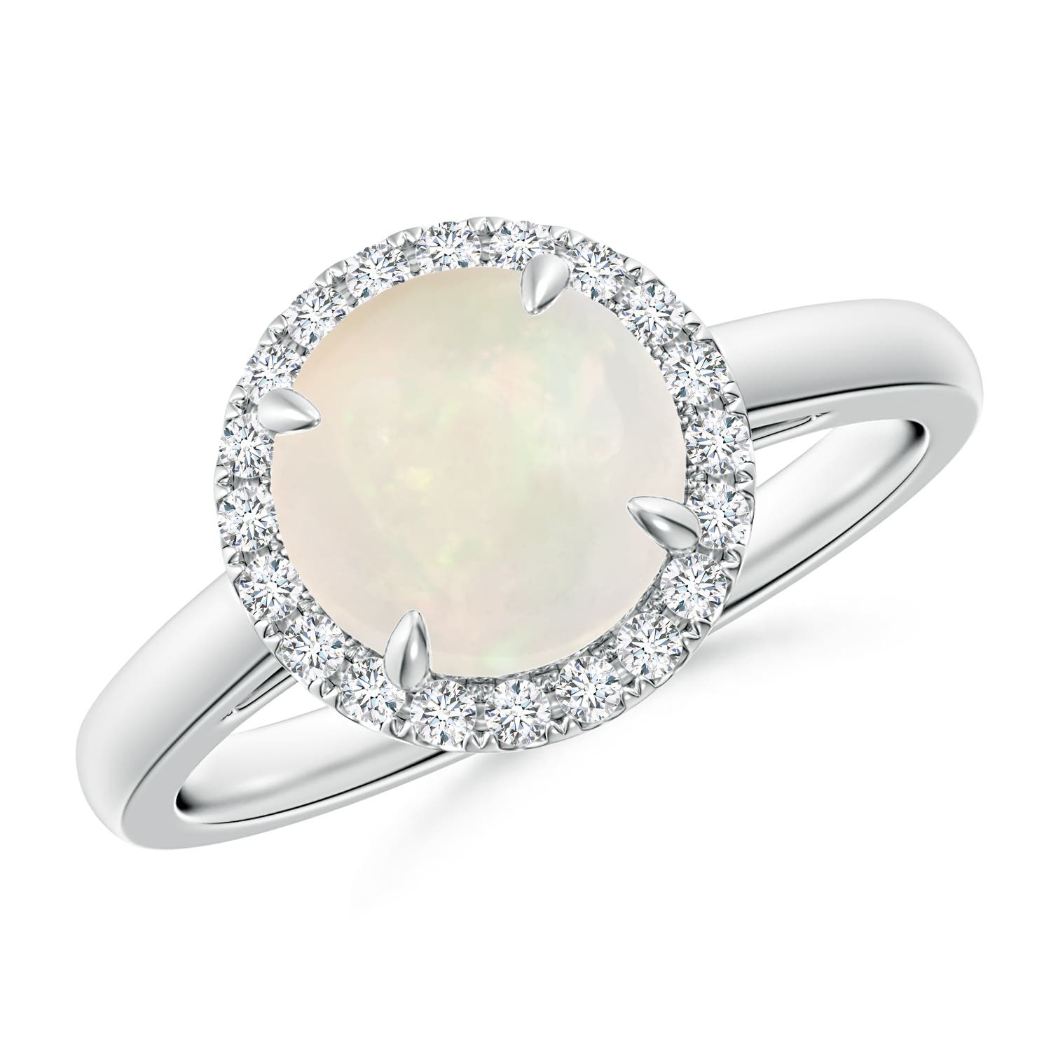 A - Opal / 1.31 CT / 14 KT White Gold