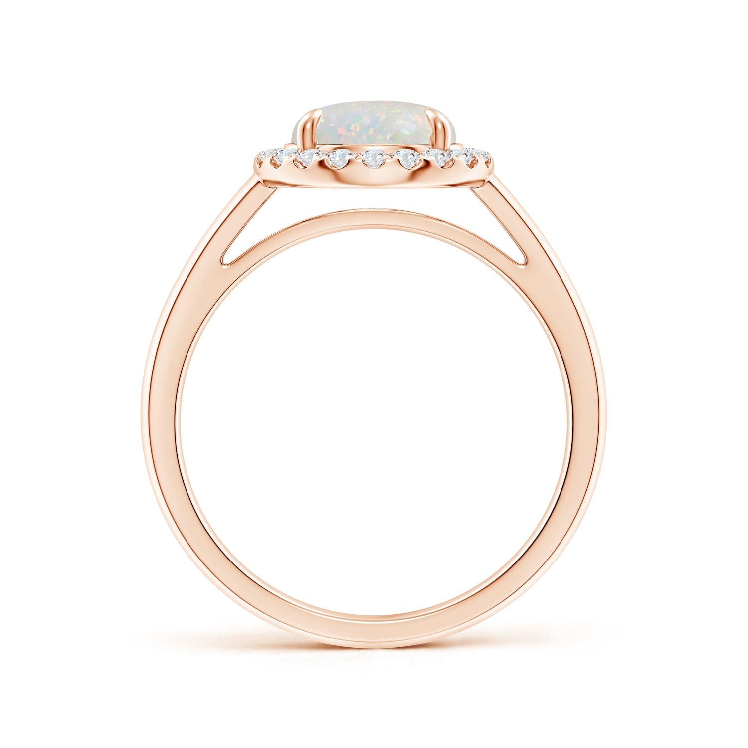 AA - Opal / 1.31 CT / 14 KT Rose Gold