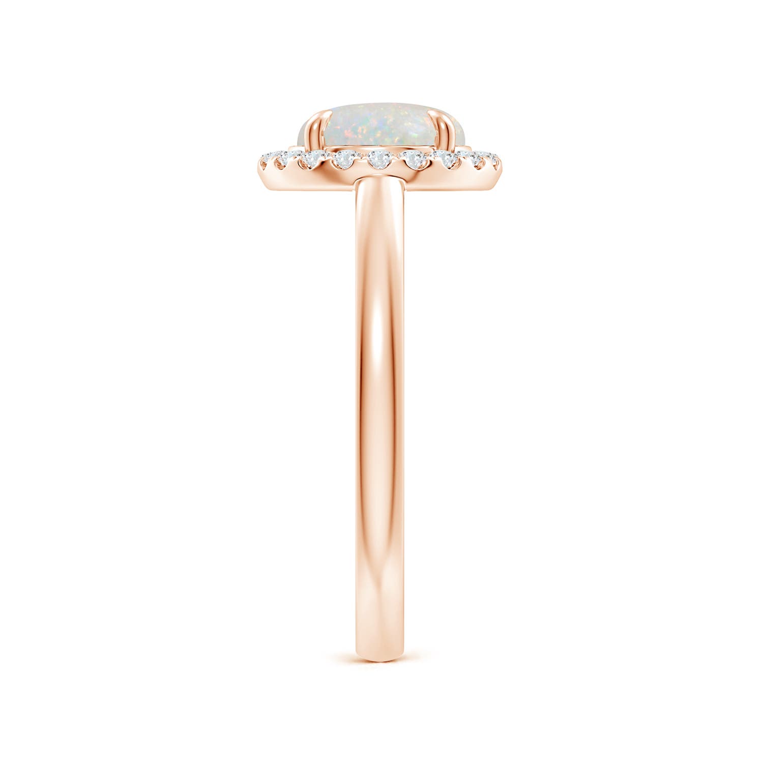 AA - Opal / 1.31 CT / 14 KT Rose Gold