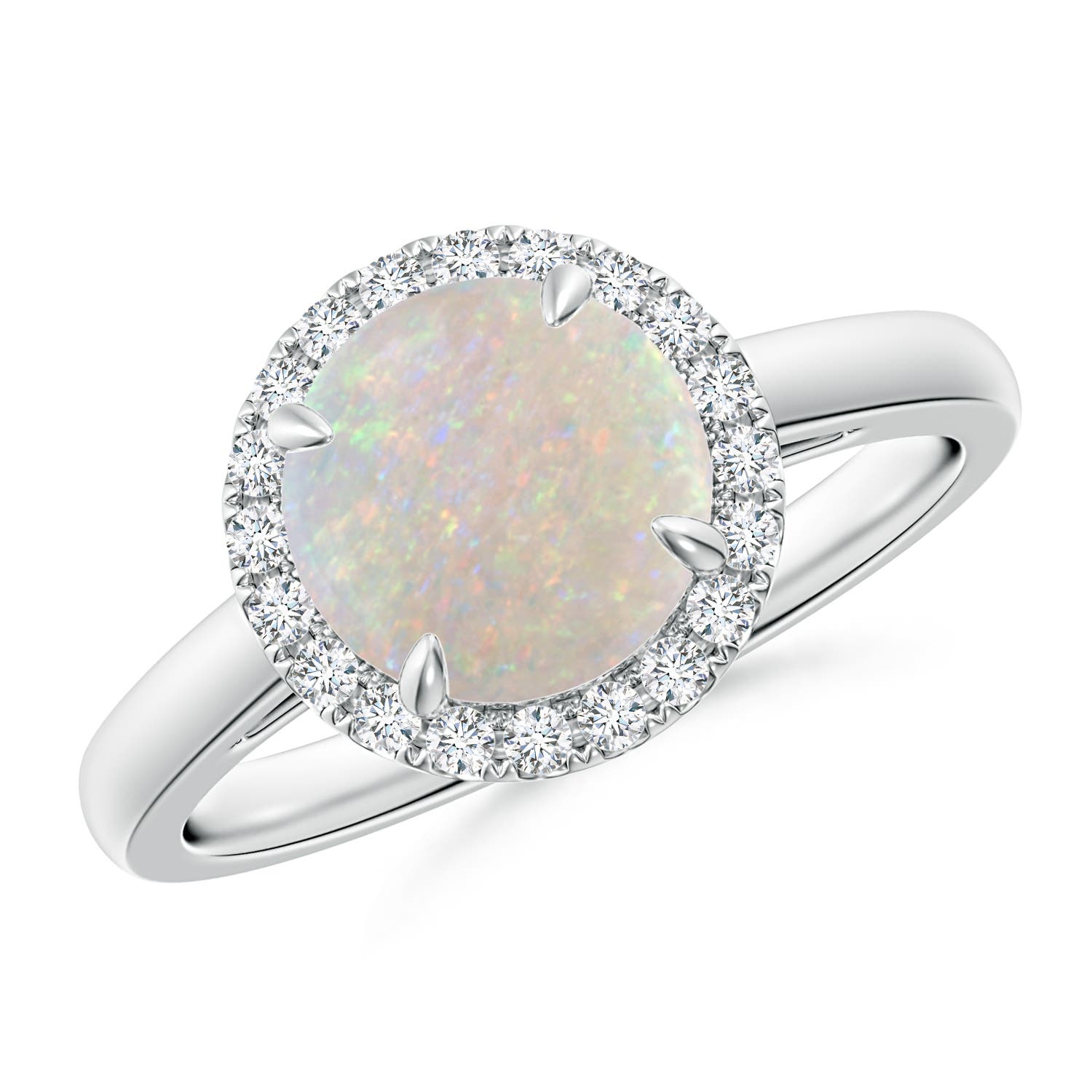 AA - Opal / 1.31 CT / 14 KT White Gold