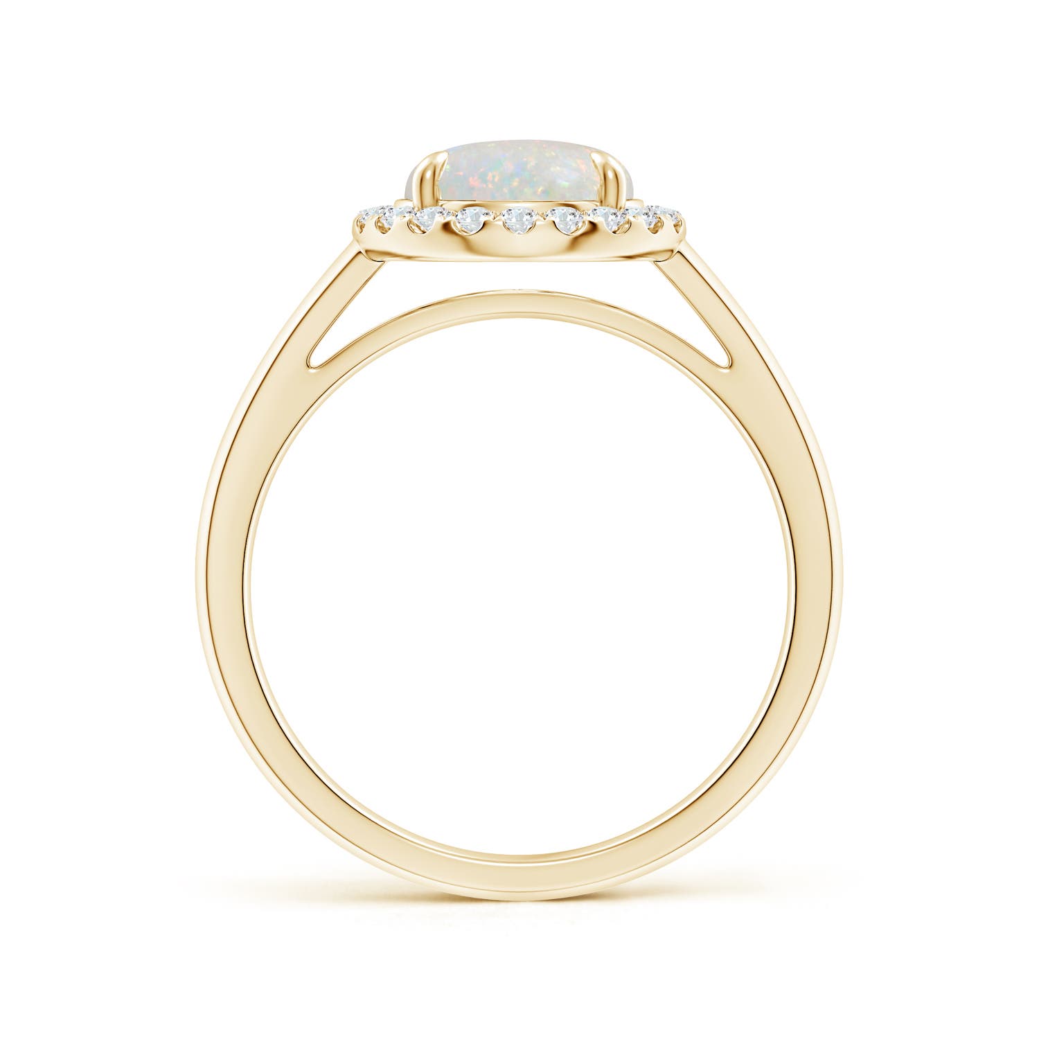 AA - Opal / 1.31 CT / 14 KT Yellow Gold