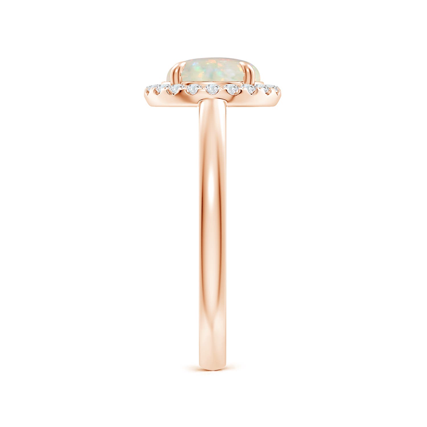 AAA - Opal / 1.31 CT / 14 KT Rose Gold