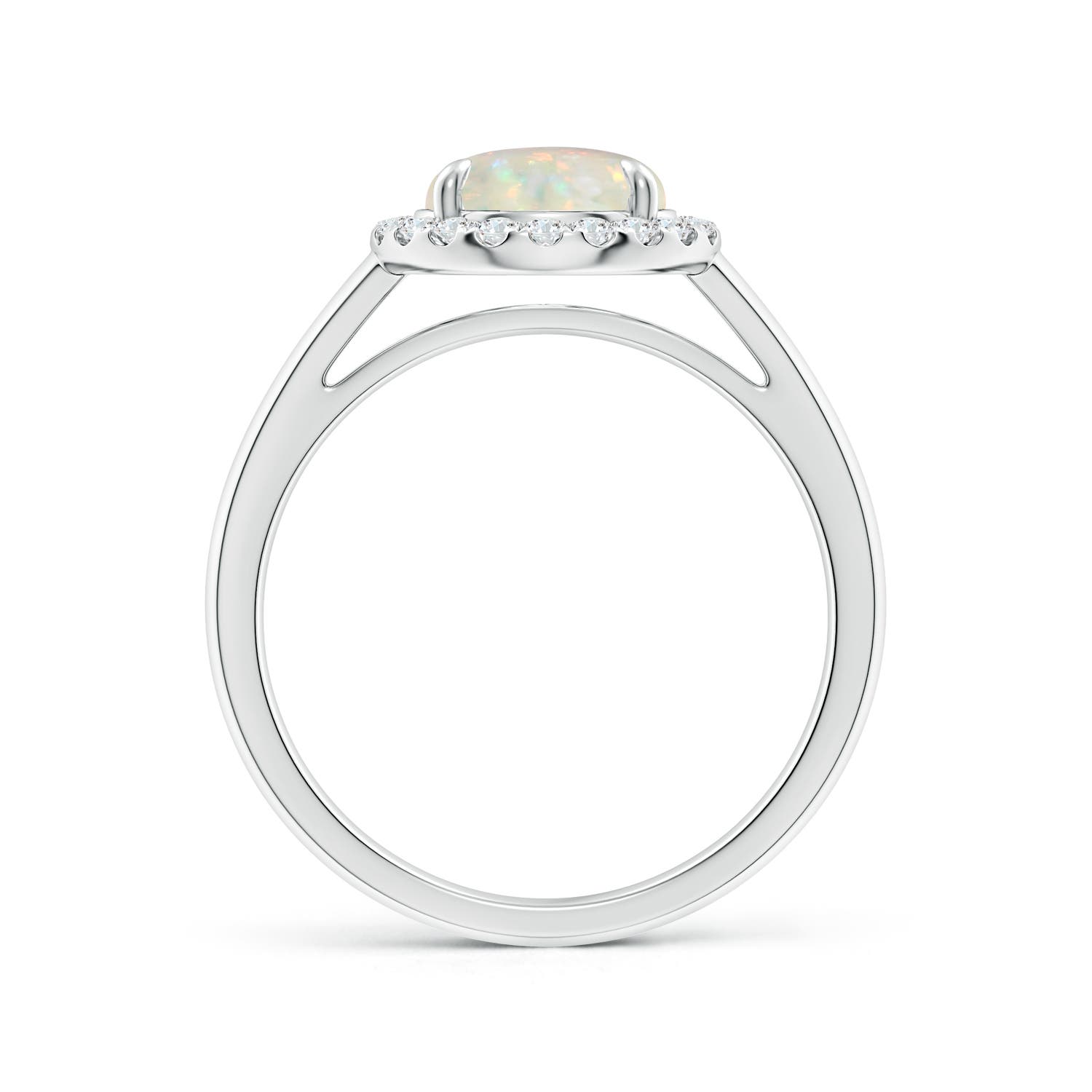 AAA - Opal / 1.31 CT / 14 KT White Gold