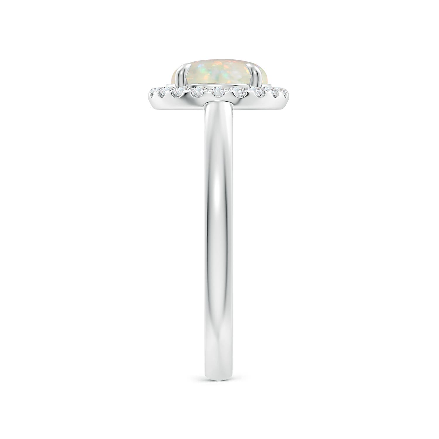 AAA - Opal / 1.31 CT / 14 KT White Gold