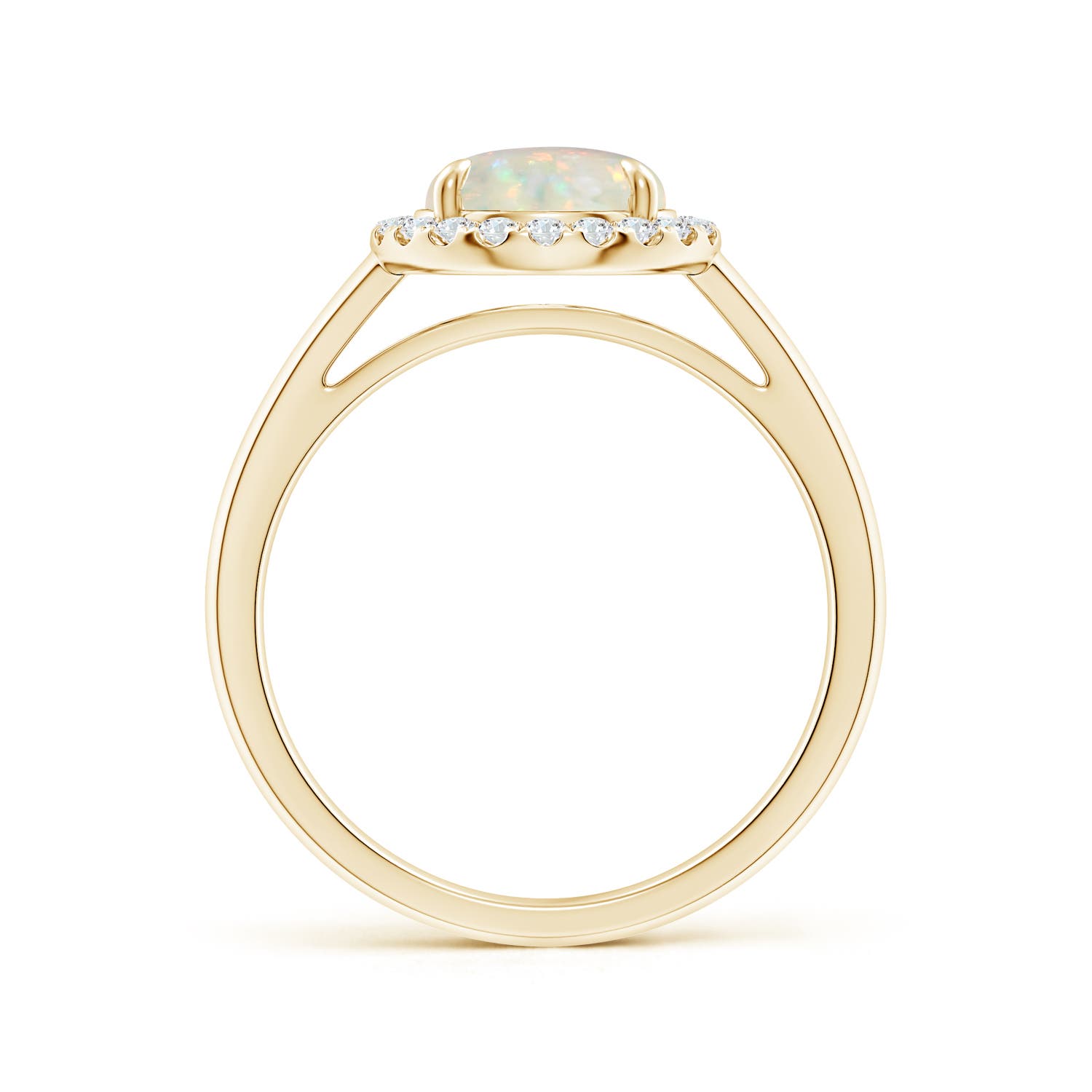 AAA - Opal / 1.31 CT / 14 KT Yellow Gold