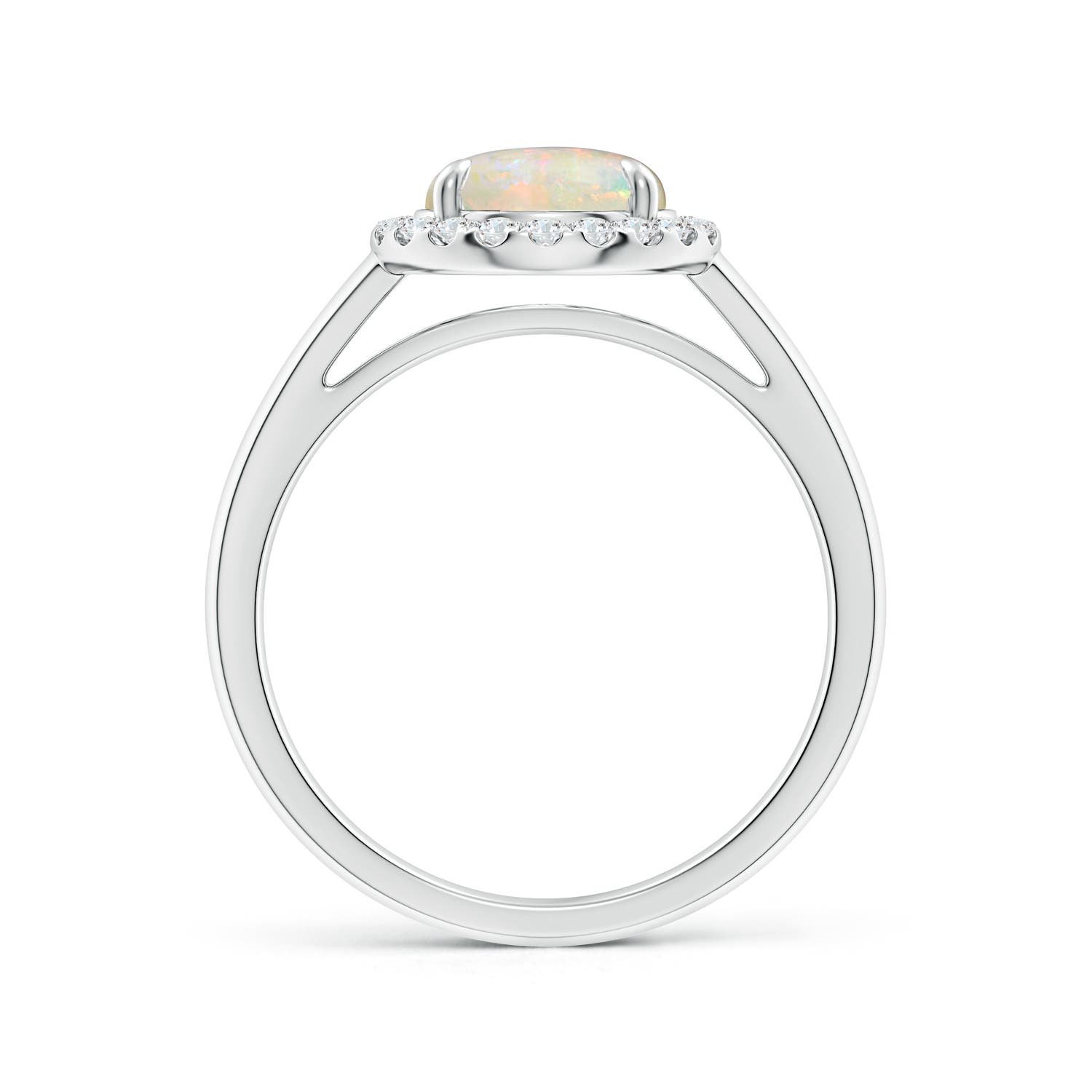 AAAA - Opal / 1.31 CT / 14 KT White Gold