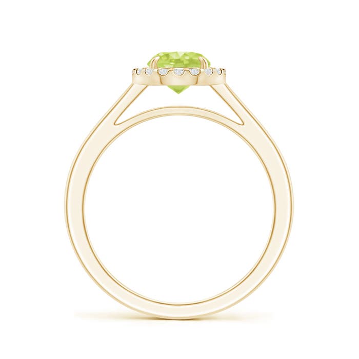 A - Peridot / 1.05 CT / 14 KT Yellow Gold