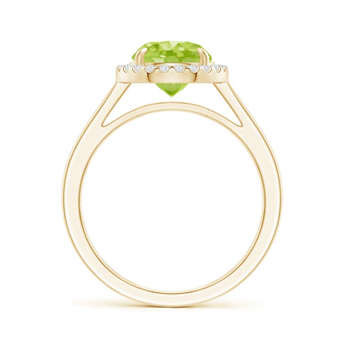 AA - Peridot / 2.16 CT / 14 KT Yellow Gold