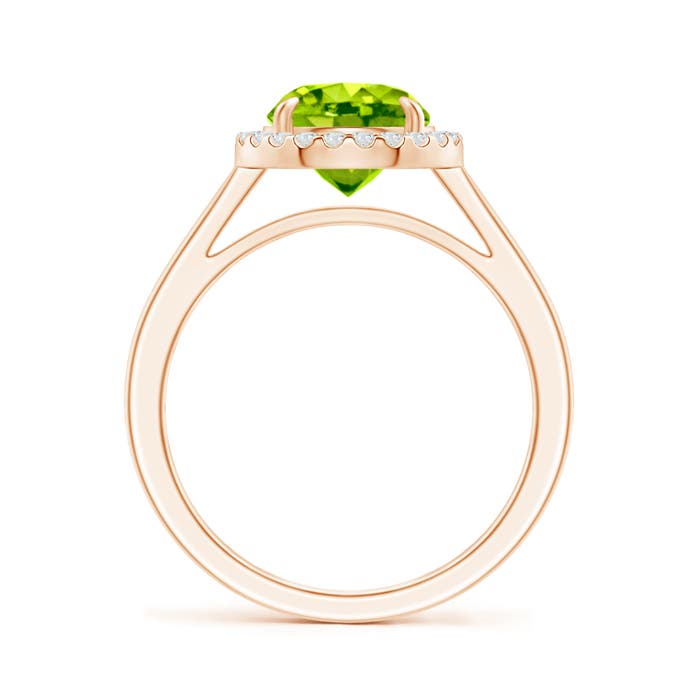 AAA - Peridot / 2.16 CT / 14 KT Rose Gold