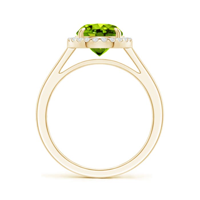 AAAA - Peridot / 2.16 CT / 14 KT Yellow Gold