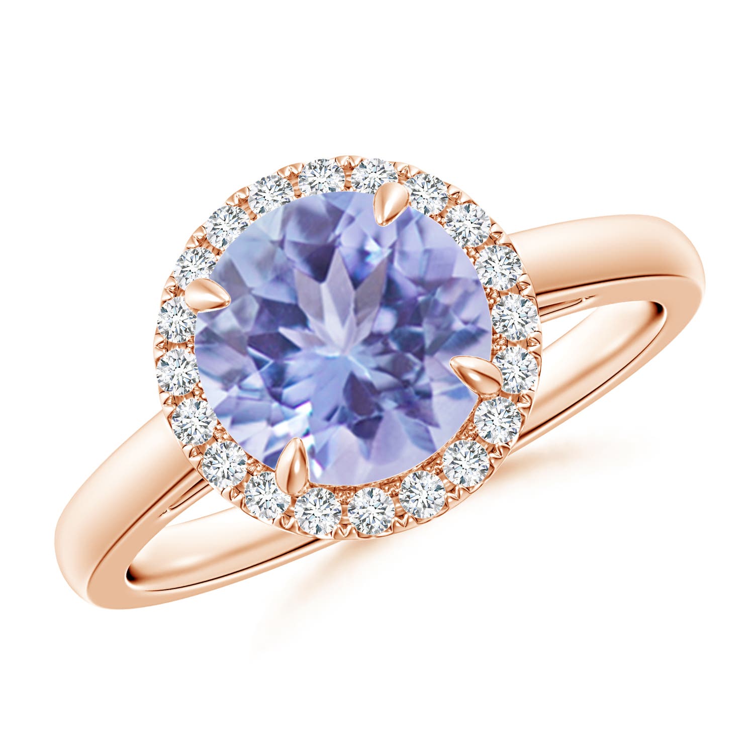 A - Tanzanite / 1.96 CT / 14 KT Rose Gold