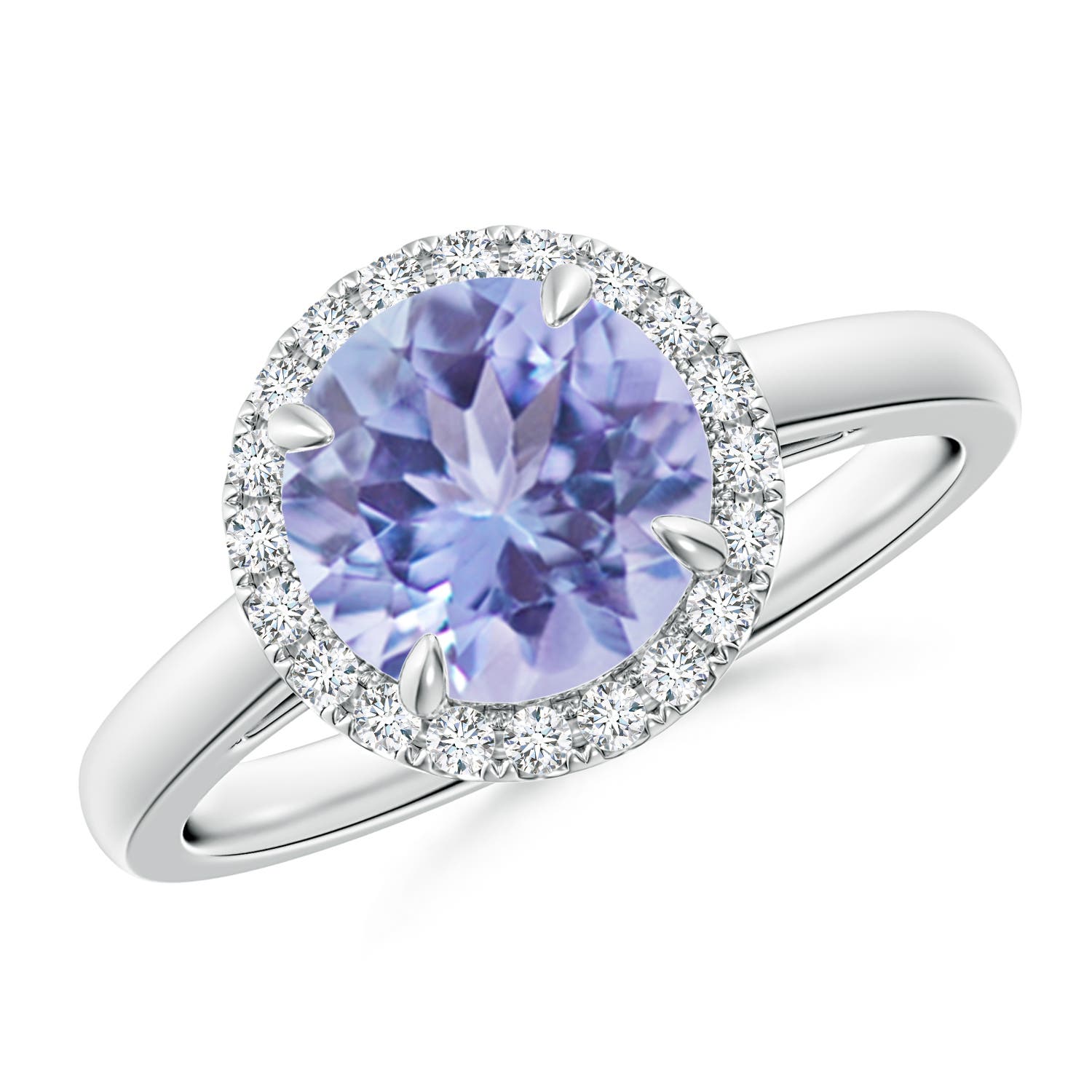 A - Tanzanite / 1.96 CT / 14 KT White Gold