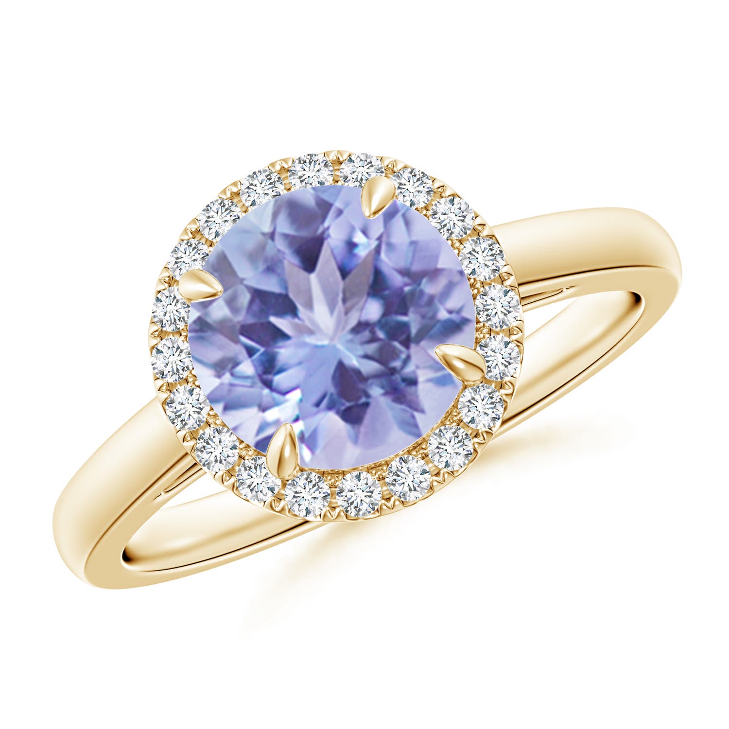 A - Tanzanite / 1.96 CT / 14 KT Yellow Gold