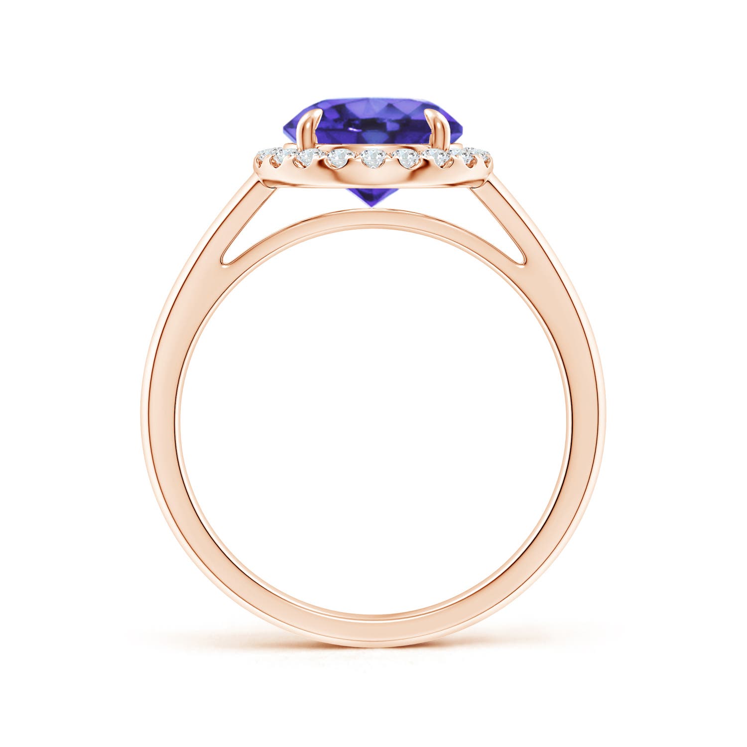 AA - Tanzanite / 1.96 CT / 14 KT Rose Gold