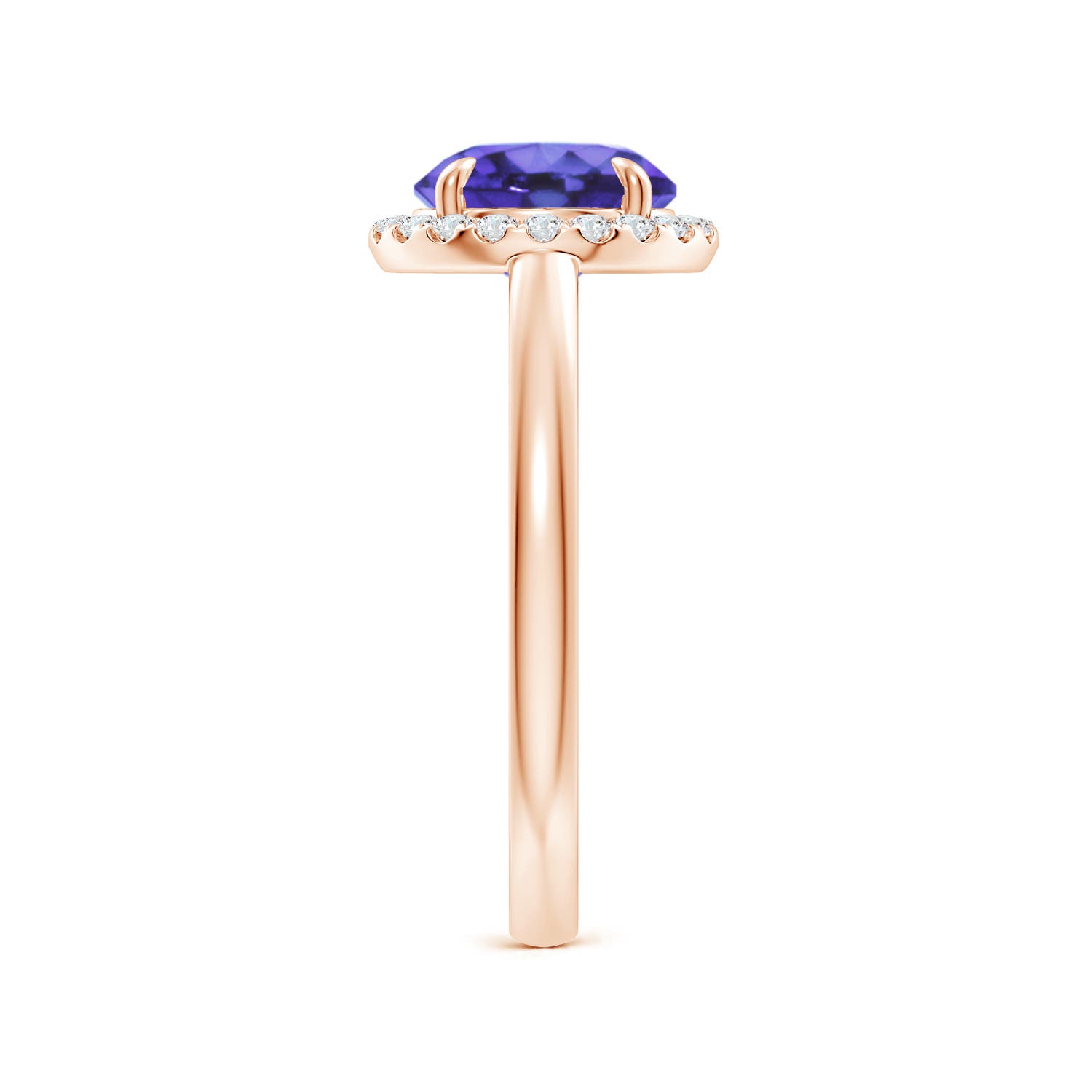 AA - Tanzanite / 1.96 CT / 14 KT Rose Gold