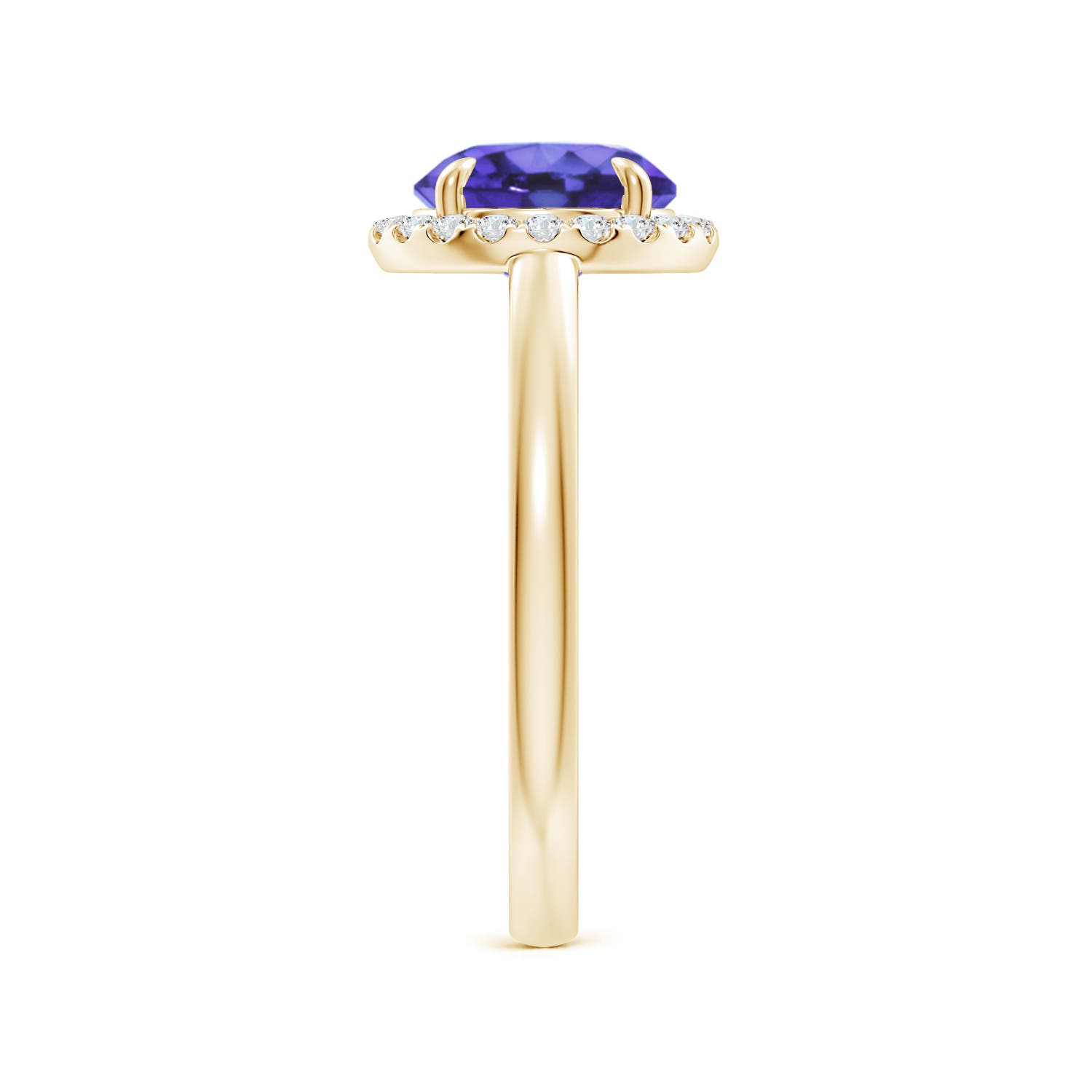 AA - Tanzanite / 1.96 CT / 14 KT Yellow Gold