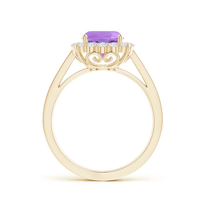 A - Amethyst / 1.81 CT / 14 KT Yellow Gold