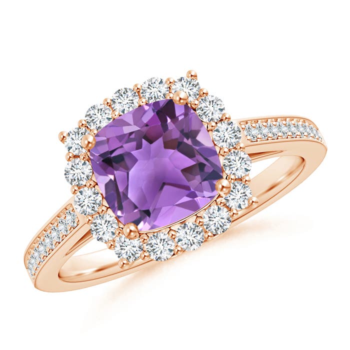 AA - Amethyst / 1.81 CT / 14 KT Rose Gold