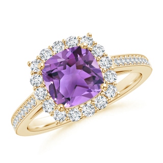 Cushion AA Amethyst