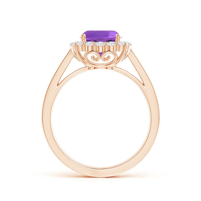 AAA - Amethyst / 1.81 CT / 14 KT Rose Gold