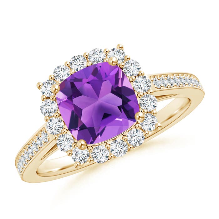 AAA - Amethyst / 1.81 CT / 14 KT Yellow Gold