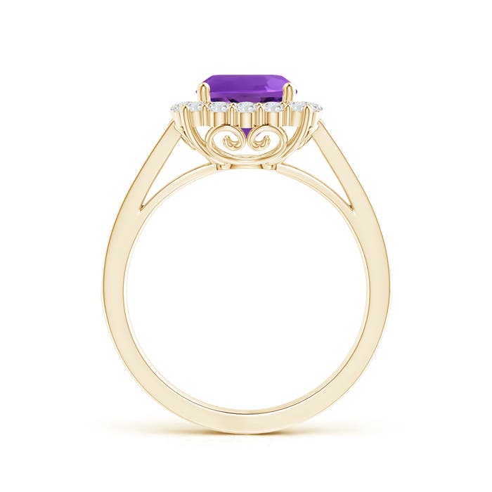 AAAA - Amethyst / 1.81 CT / 14 KT Yellow Gold