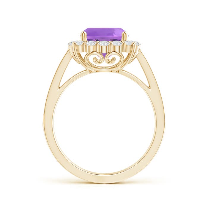 AA - Amethyst / 2.81 CT / 14 KT Yellow Gold