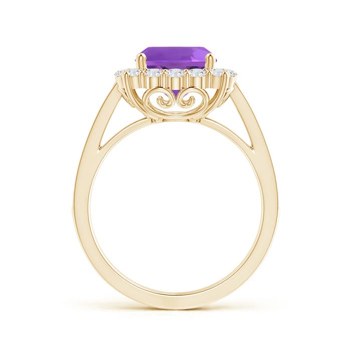 AAA - Amethyst / 2.81 CT / 14 KT Yellow Gold