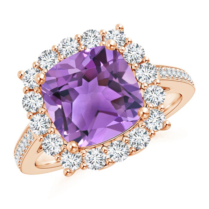 AA - Amethyst / 3.88 CT / 14 KT Rose Gold