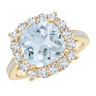 Cushion A Aquamarine