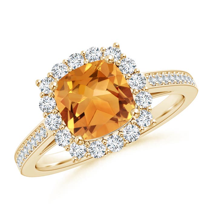 AA - Citrine / 1.86 CT / 14 KT Yellow Gold