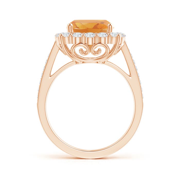 A - Citrine / 3.33 CT / 14 KT Rose Gold