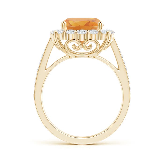 A - Citrine / 3.33 CT / 14 KT Yellow Gold