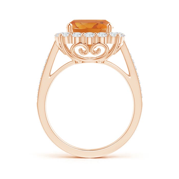 AA - Citrine / 3.33 CT / 14 KT Rose Gold