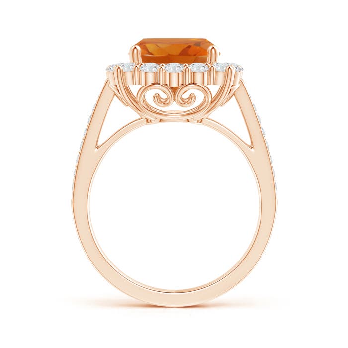 AAA - Citrine / 3.33 CT / 14 KT Rose Gold